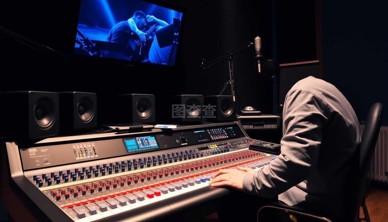 錄音棚混音臺專業音樂制作